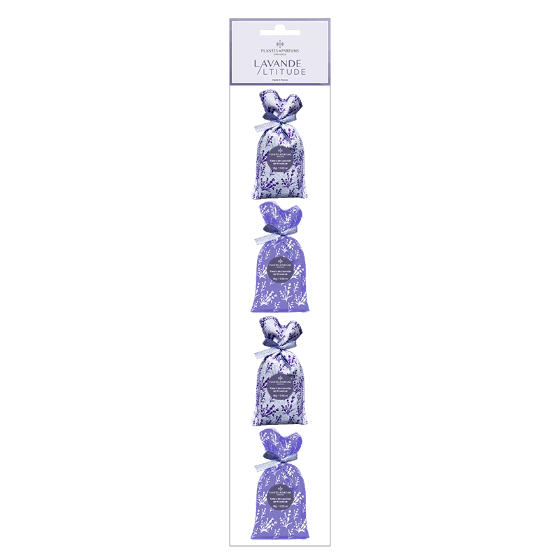 Chapelet 4 Sachets Fleurs De Lavandes 3 Chapelet 4 Sachets Fleurs De Lavandes
