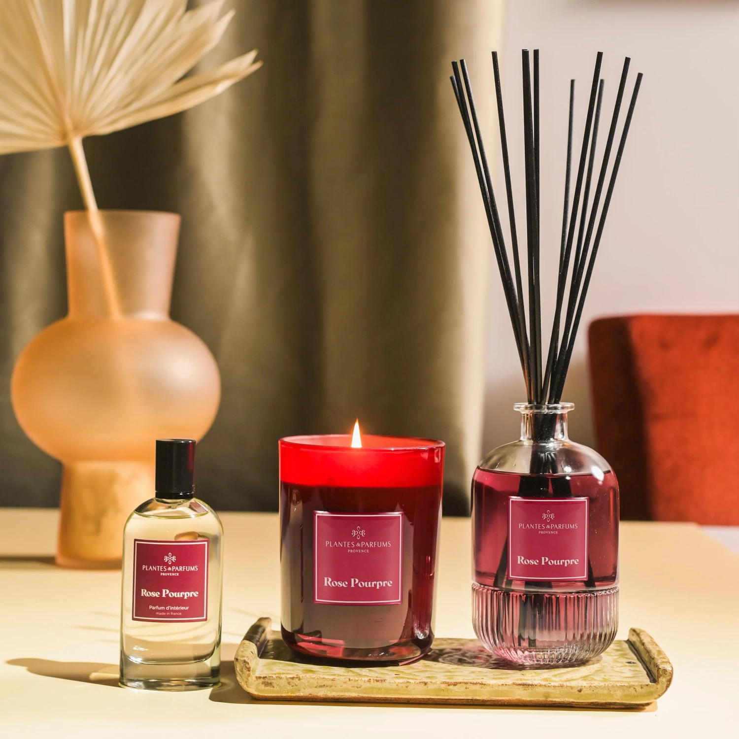 Parfum D'Intérieur Rose Pourpre 4 Parfum D'Intérieur Rose Pourpre – Image 2