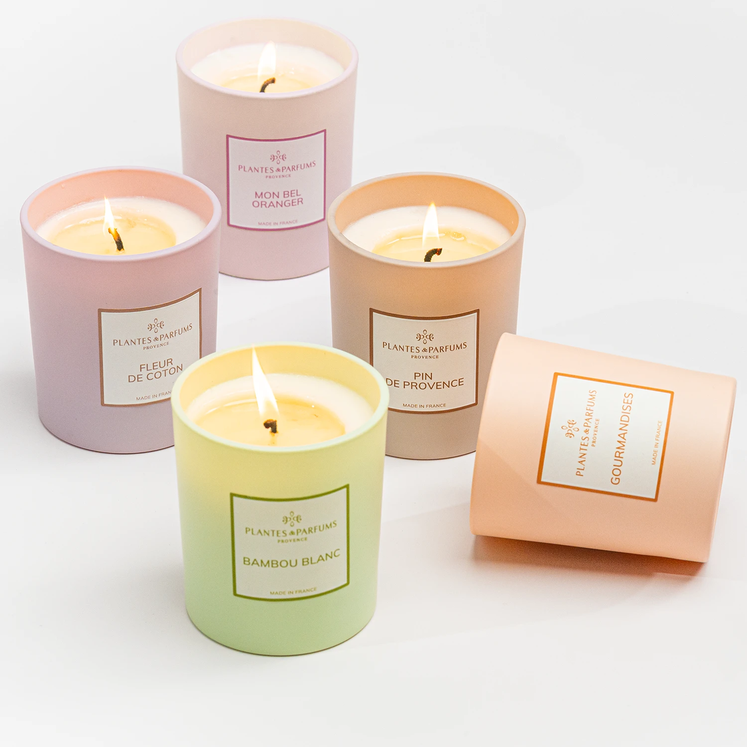 Bougie Végétale Fleur De Jasmin 180g 4 Bougie Végétale Fleur De Jasmin 180g – Image 2