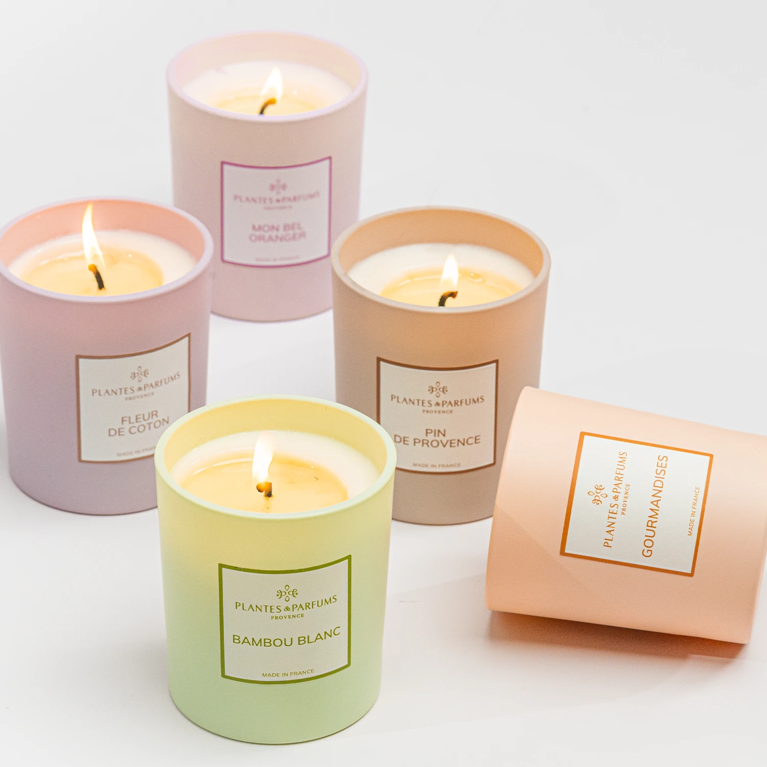 Bougie Végétale Pêche De Vigne 180g Avec étui 4 Bougie Végétale Pêche De Vigne 180g Avec étui – Image 2
