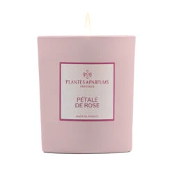Bougie Végétale Pétale De Rose 180g