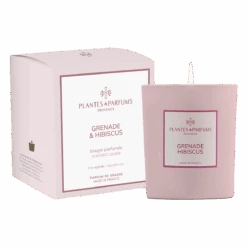 Bougie Végétale Grenade & Hibiscus 180g Avec étui