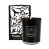 Bougie Parfumée 420g Vanille Noire -Ameublement bougie etui vanille