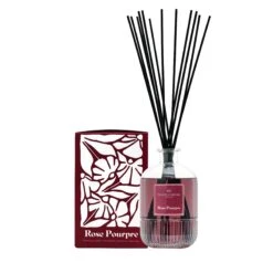 Bouquet Parfumé Rose Pourpre Et Ses Bâtonnets